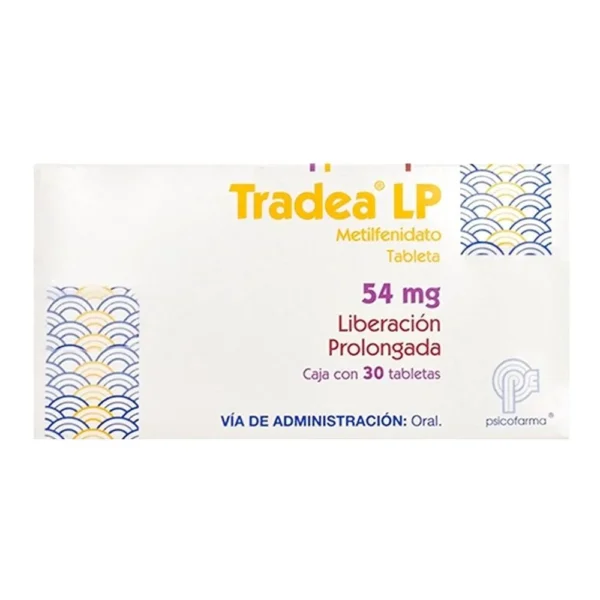 TRADEA LP METHYLPHENIDATE 54MG 30TABS XR