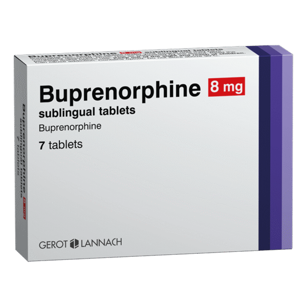 Buprenorphine 8mg sublingual tablets