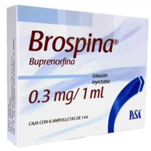 BROSPINA BUPRENORPHINE 0.3MG/1ML 6 AMPUOLES